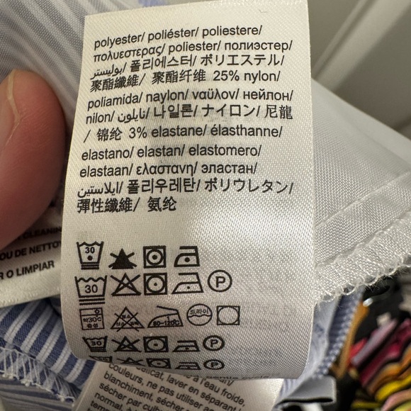 Calvin Klein women’s small pinstripe skinny pull on trouser - Picture 8 of 11